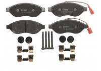 Brake Pad Set, disc brake COTEC GDB1681 TRW