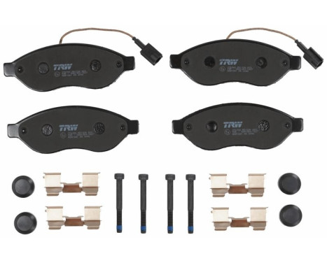 Brake Pad Set, disc brake COTEC GDB1681 TRW, Image 4