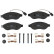 Brake Pad Set, disc brake COTEC GDB1681 TRW, Thumbnail 4