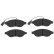 Brake Pad Set, disc brake COTEC GDB1681 TRW, Thumbnail 6