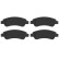 Brake Pad Set, disc brake COTEC GDB1682 TRW, Thumbnail 5