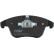 Brake Pad Set, disc brake COTEC GDB1683 TRW, Thumbnail 5
