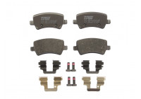 Brake Pad Set, disc brake COTEC GDB1685 TRW