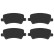 Brake Pad Set, disc brake COTEC GDB1685 TRW, Thumbnail 5