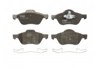 Brake Pad Set, disc brake COTEC GDB1687 TRW