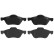 Brake Pad Set, disc brake COTEC GDB1687 TRW, Thumbnail 5