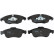 Brake Pad Set, disc brake COTEC GDB1690 TRW, Thumbnail 3
