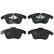 Brake Pad Set, disc brake COTEC GDB1691 TRW, Thumbnail 4