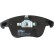 Brake Pad Set, disc brake COTEC GDB1691 TRW, Thumbnail 6