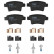 Brake Pad Set, disc brake COTEC GDB1692 TRW, Thumbnail 4