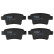 Brake Pad Set, disc brake COTEC GDB1692 TRW, Thumbnail 5
