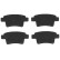 Brake Pad Set, disc brake COTEC GDB1692 TRW, Thumbnail 6