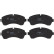 Brake Pad Set, disc brake COTEC GDB1696 TRW, Thumbnail 5