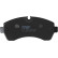 Brake Pad Set, disc brake COTEC GDB1696 TRW, Thumbnail 6