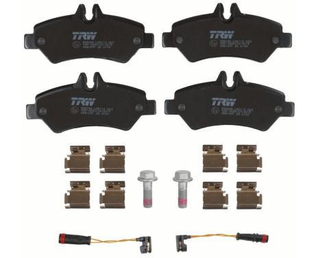 Brake Pad Set, disc brake COTEC GDB1697 TRW, Image 4