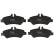 Brake Pad Set, disc brake COTEC GDB1697 TRW, Thumbnail 6