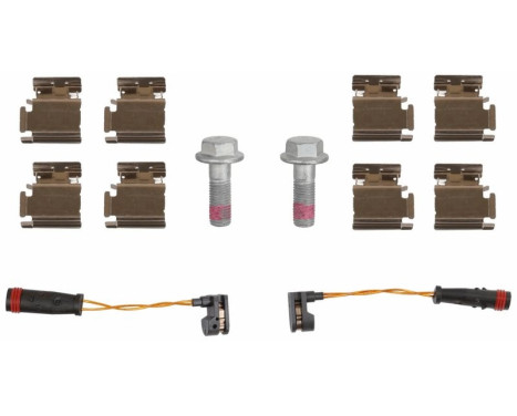 Brake Pad Set, disc brake COTEC GDB1697 TRW, Image 8