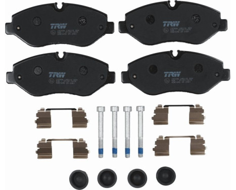 Brake Pad Set, disc brake COTEC GDB1698 TRW, Image 3