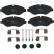 Brake Pad Set, disc brake COTEC GDB1698 TRW, Thumbnail 3