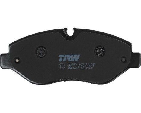 Brake Pad Set, disc brake COTEC GDB1698 TRW, Image 6