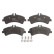 Brake Pad Set, disc brake COTEC GDB1699 TRW