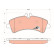 Brake Pad Set, disc brake COTEC GDB1699 TRW, Thumbnail 2