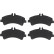 Brake Pad Set, disc brake COTEC GDB1699 TRW, Thumbnail 4