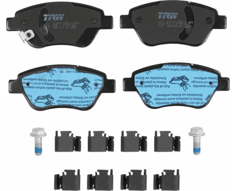 Brake Pad Set, disc brake COTEC GDB1700 TRW, Image 3