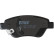 Brake Pad Set, disc brake COTEC GDB1700 TRW, Thumbnail 6