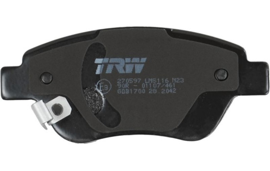 Brake Pad Set, disc brake COTEC GDB1700 TRW, Image 6
