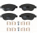 Brake Pad Set, disc brake COTEC GDB1701 TRW, Thumbnail 4