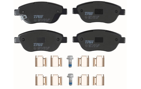 Brake Pad Set, disc brake COTEC GDB1701 TRW, Image 4