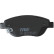 Brake Pad Set, disc brake COTEC GDB1701 TRW, Thumbnail 7