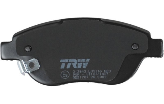 Brake Pad Set, disc brake COTEC GDB1701 TRW, Image 7