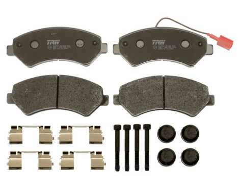 Brake Pad Set, disc brake COTEC GDB1703 TRW, Image 3