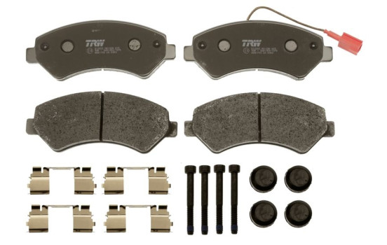Brake Pad Set, disc brake COTEC GDB1703 TRW, Image 3