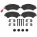 Brake Pad Set, disc brake COTEC GDB1703 TRW, Thumbnail 4