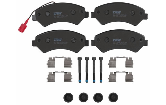 Brake Pad Set, disc brake COTEC GDB1703 TRW, Image 4