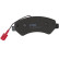 Brake Pad Set, disc brake COTEC GDB1703 TRW, Thumbnail 7