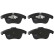 Brake Pad Set, disc brake COTEC GDB1705 TRW, Thumbnail 3