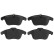 Brake Pad Set, disc brake COTEC GDB1705 TRW, Thumbnail 4