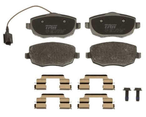 Brake Pad Set, disc brake COTEC GDB1707 TRW, Image 3