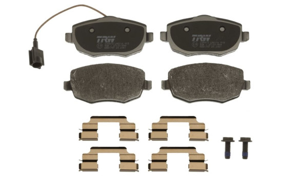 Brake Pad Set, disc brake COTEC GDB1707 TRW, Image 3