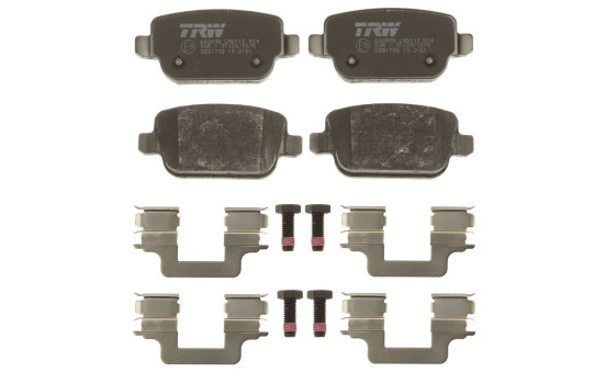 Brake Pad Set, disc brake COTEC GDB1708 TRW, Image 3