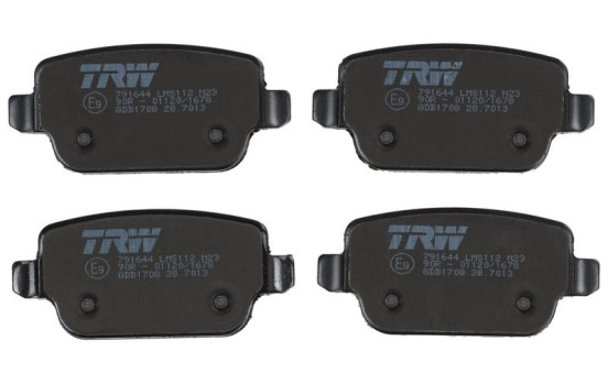 Brake Pad Set, disc brake COTEC GDB1708 TRW, Image 6