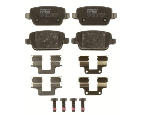 Brake Pad Set, disc brake COTEC GDB1709 TRW, Image 4