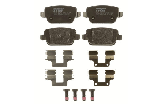 Brake Pad Set, disc brake COTEC GDB1709 TRW, Image 4