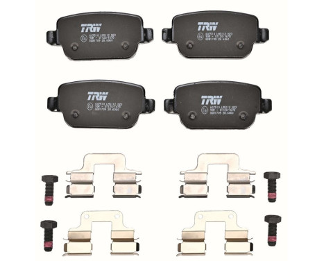 Brake Pad Set, disc brake COTEC GDB1709 TRW, Image 5