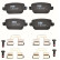 Brake Pad Set, disc brake COTEC GDB1709 TRW, Thumbnail 5