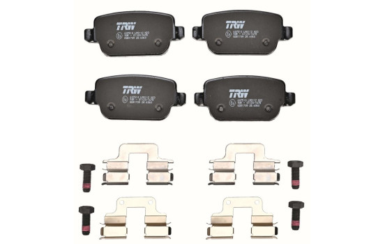 Brake Pad Set, disc brake COTEC GDB1709 TRW, Image 5